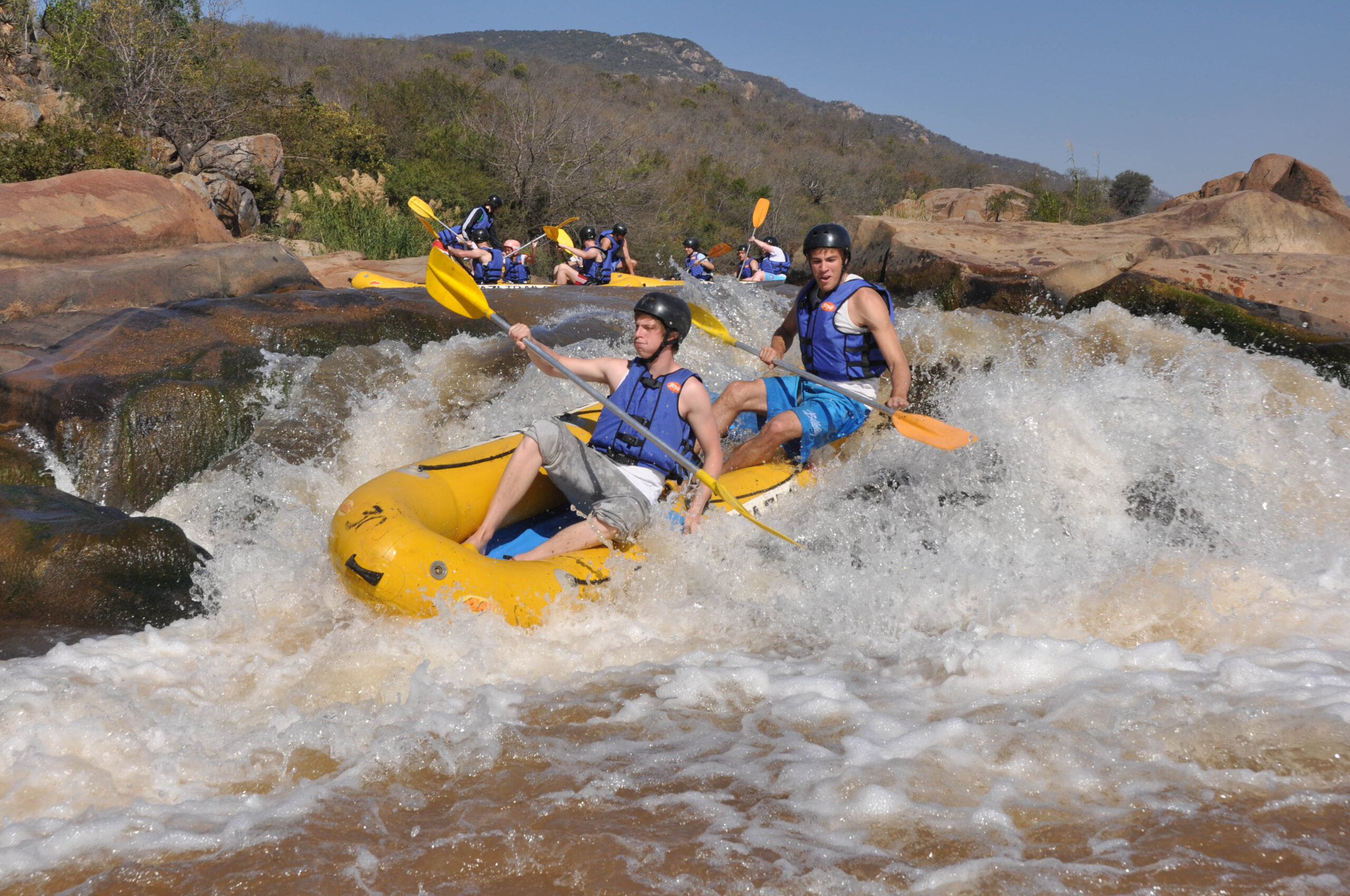 Whitewater rafting in Eswatini